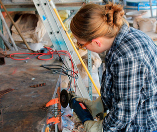 Student Welding